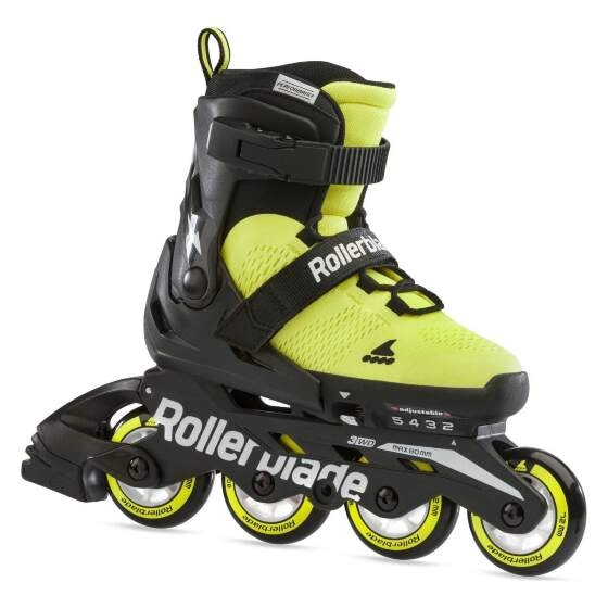 Ролики детские Rollerblade Microblade SE Neon Yellow Black 2022